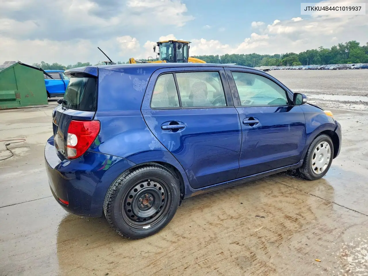 2012 Scion Xd Base VIN: JTKKU4B44C1019937 Lot: 60178856