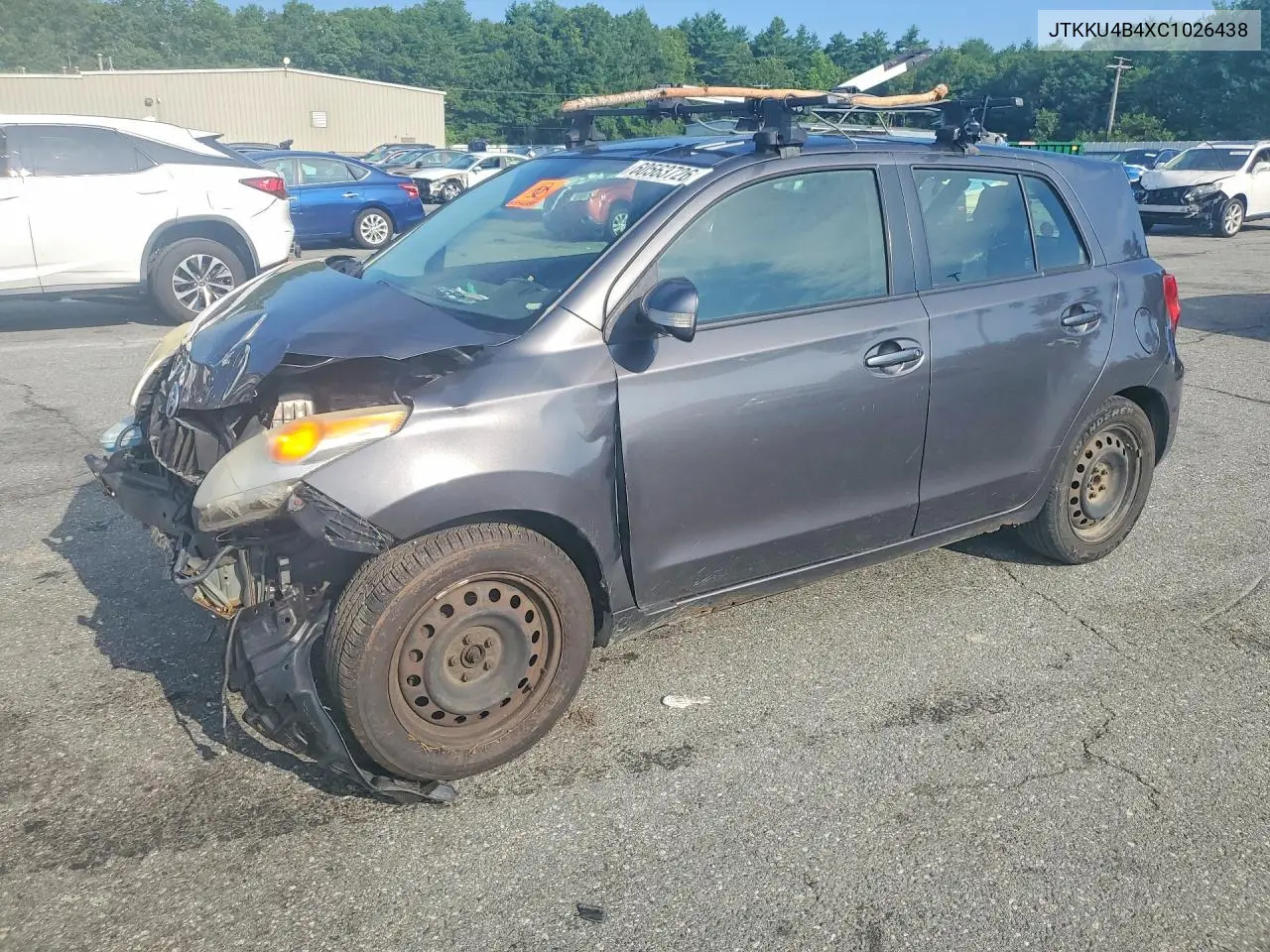 2012 Scion Xd Base VIN: JTKKU4B4XC1026438 Lot: 60563726