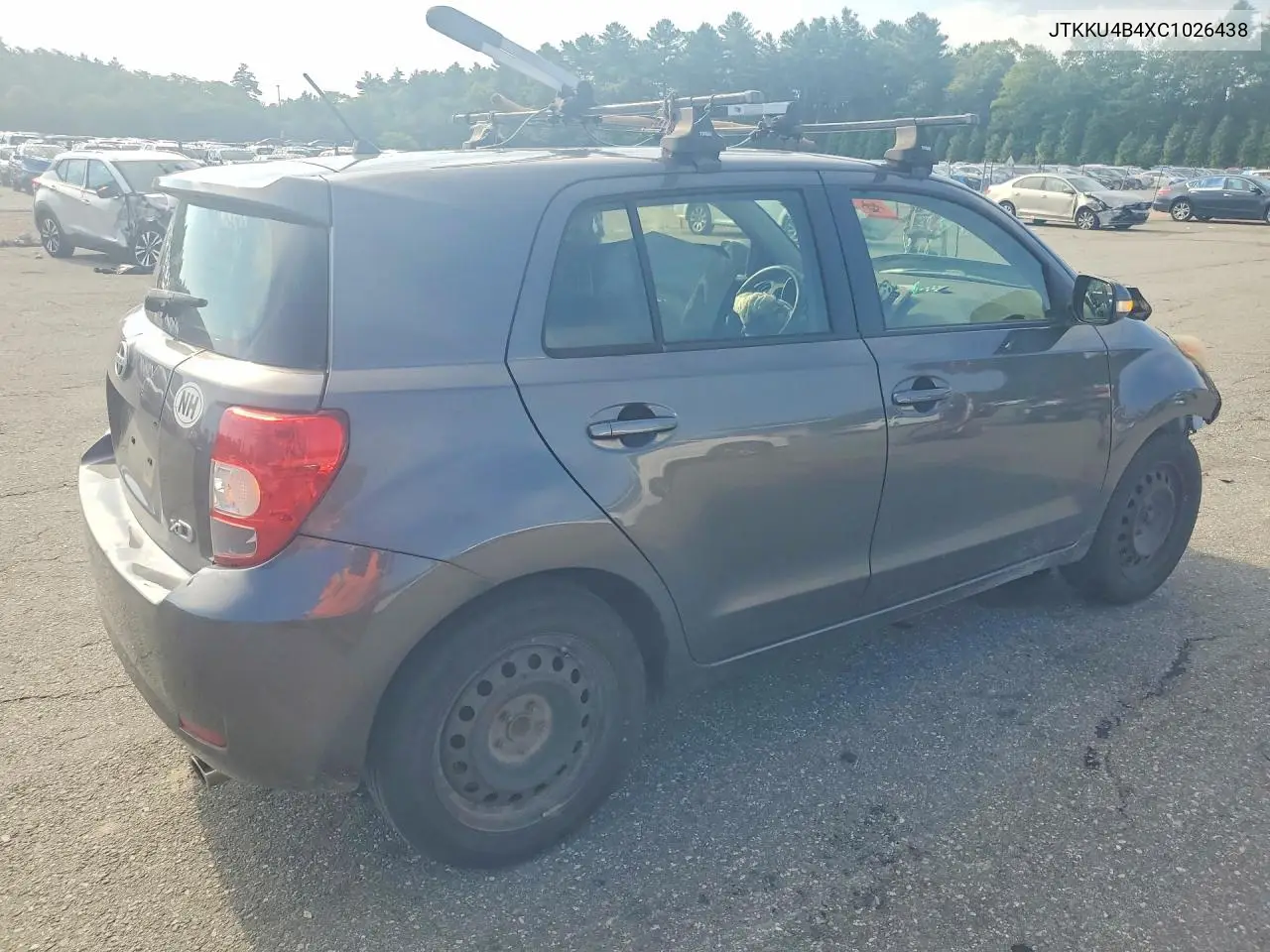 2012 Scion Xd Base VIN: JTKKU4B4XC1026438 Lot: 60563726