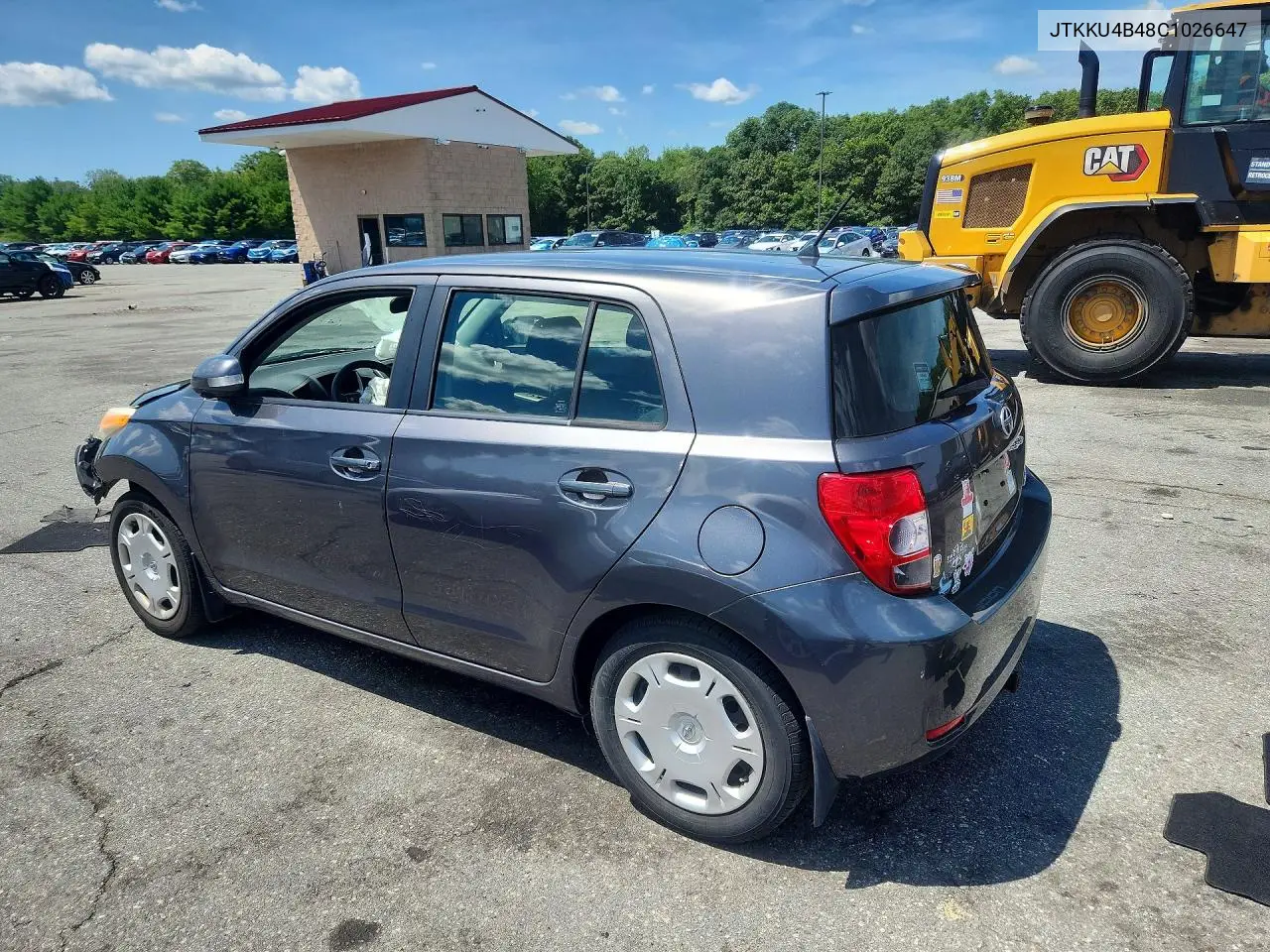 2012 Scion Xd Base VIN: JTKKU4B48C1026647 Lot: 61695876