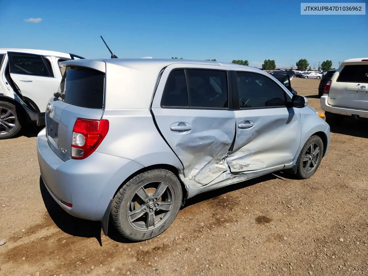 2013 Scion Xd Base VIN: JTKKUPB47D1036962 Lot: 59743096