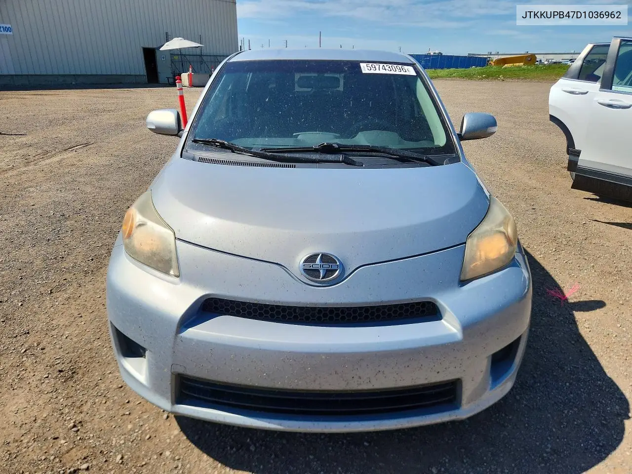 2013 Scion Xd Base VIN: JTKKUPB47D1036962 Lot: 59743096