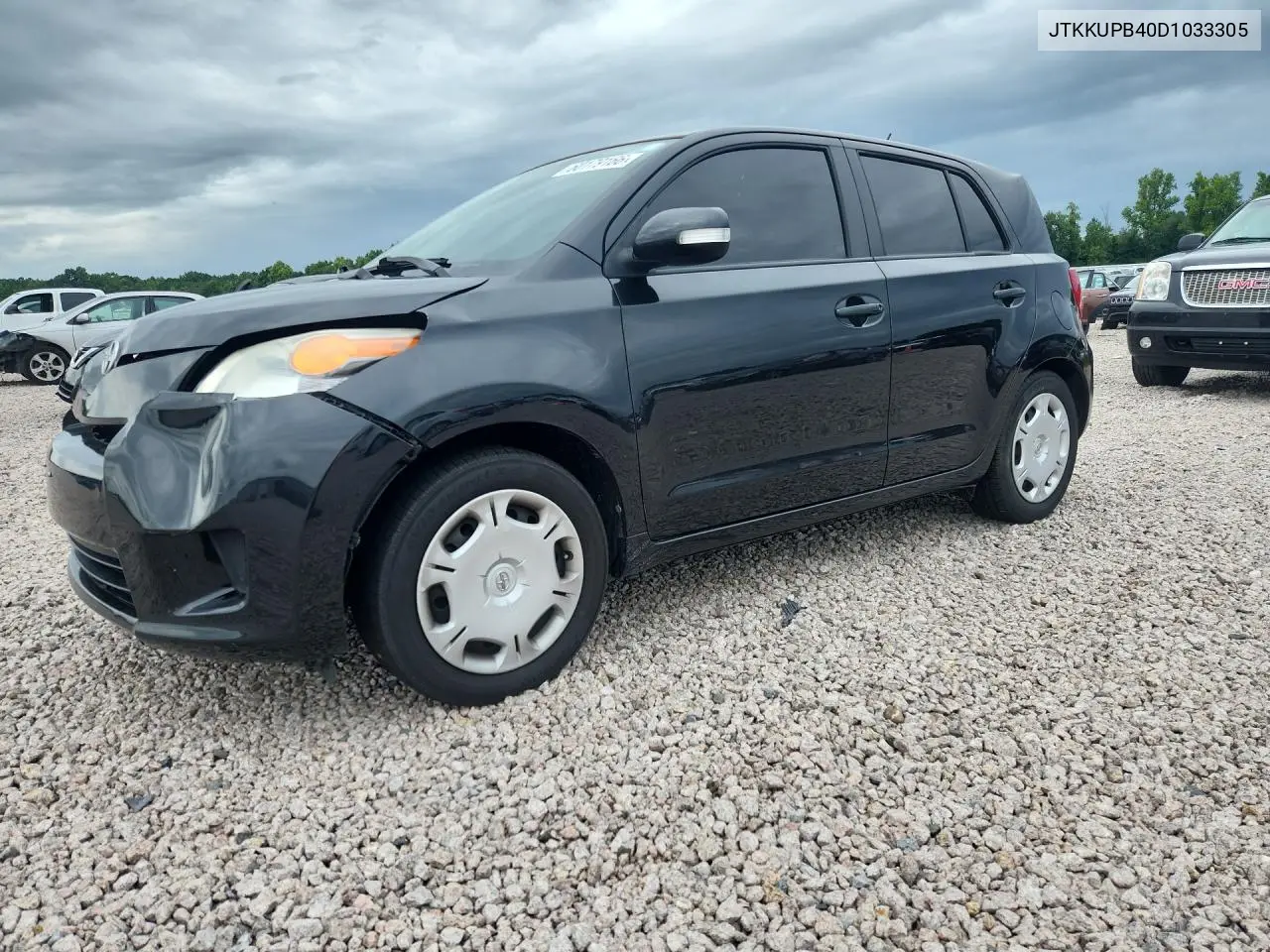2013 Scion Xd Base VIN: JTKKUPB40D1033305 Lot: 60179166