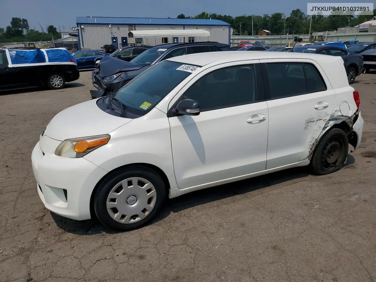 2013 Scion Xd Base VIN: JTKKUPB41D1032891 Lot: 61385746