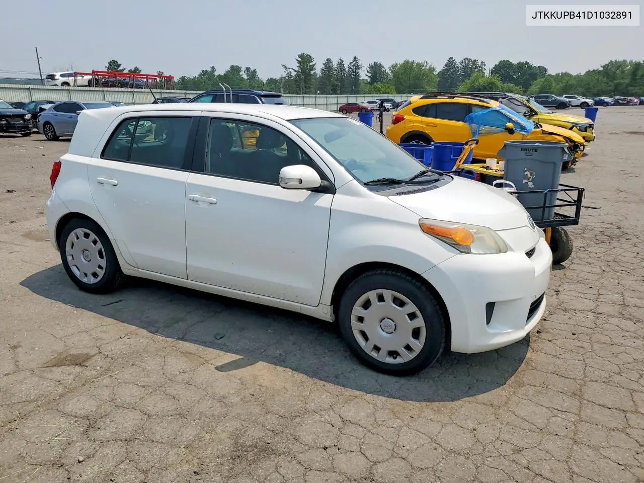 2013 Scion Xd Base VIN: JTKKUPB41D1032891 Lot: 61385746