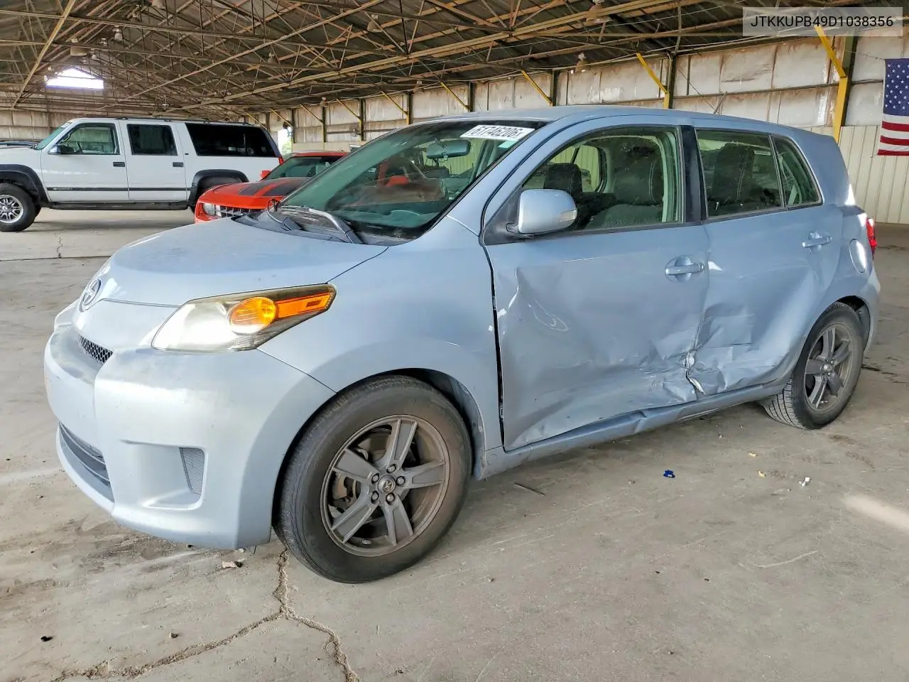 2013 Scion Xd 10 Series VIN: JTKKUPB49D1038356 Lot: 61746206
