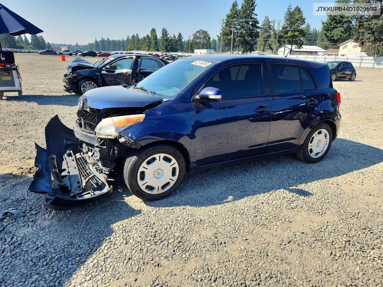2013 Scion Xd Base VIN: JTKKUPB44D1029600 Lot: 62119016