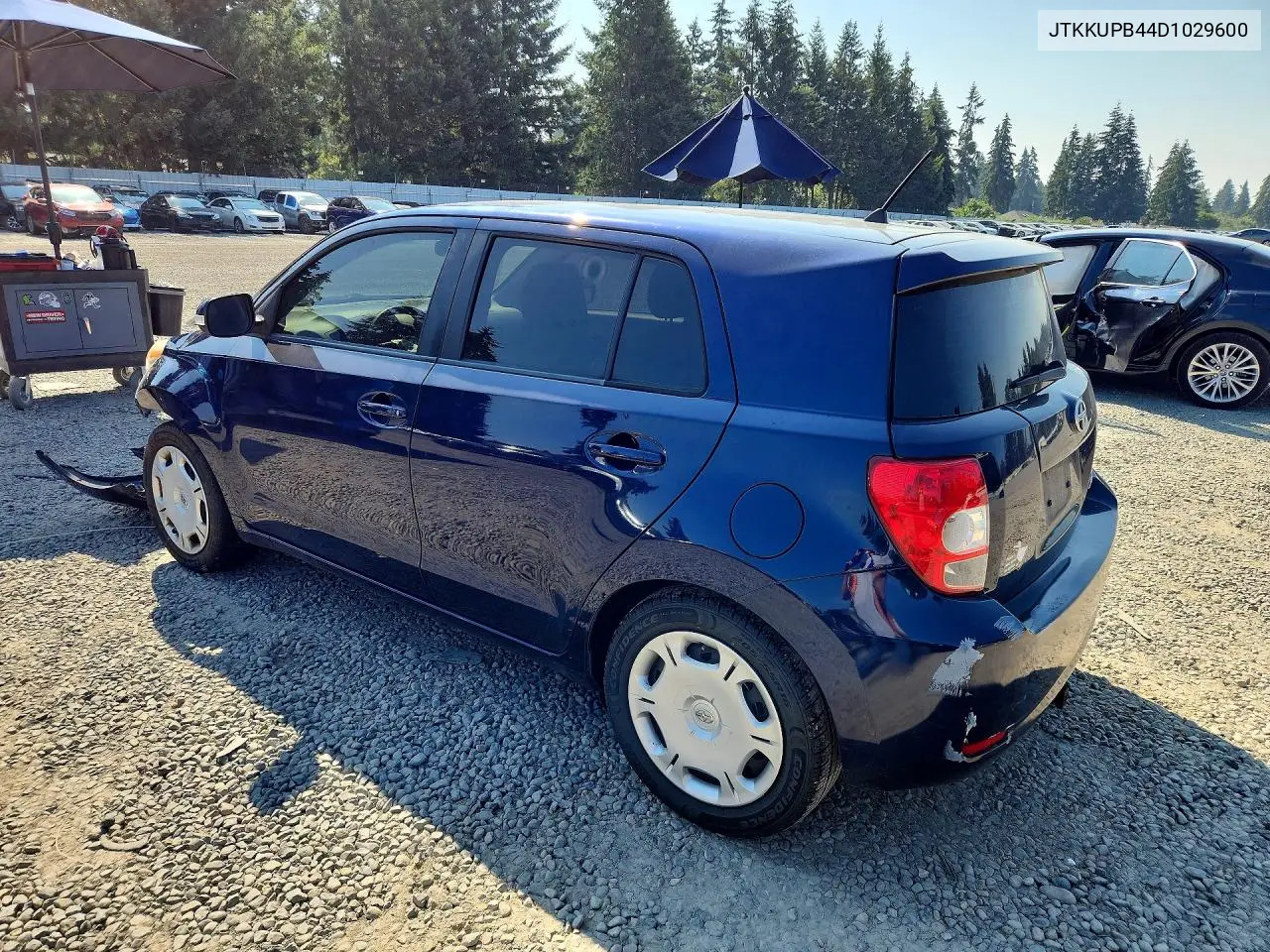 2013 Scion Xd Base VIN: JTKKUPB44D1029600 Lot: 62119016