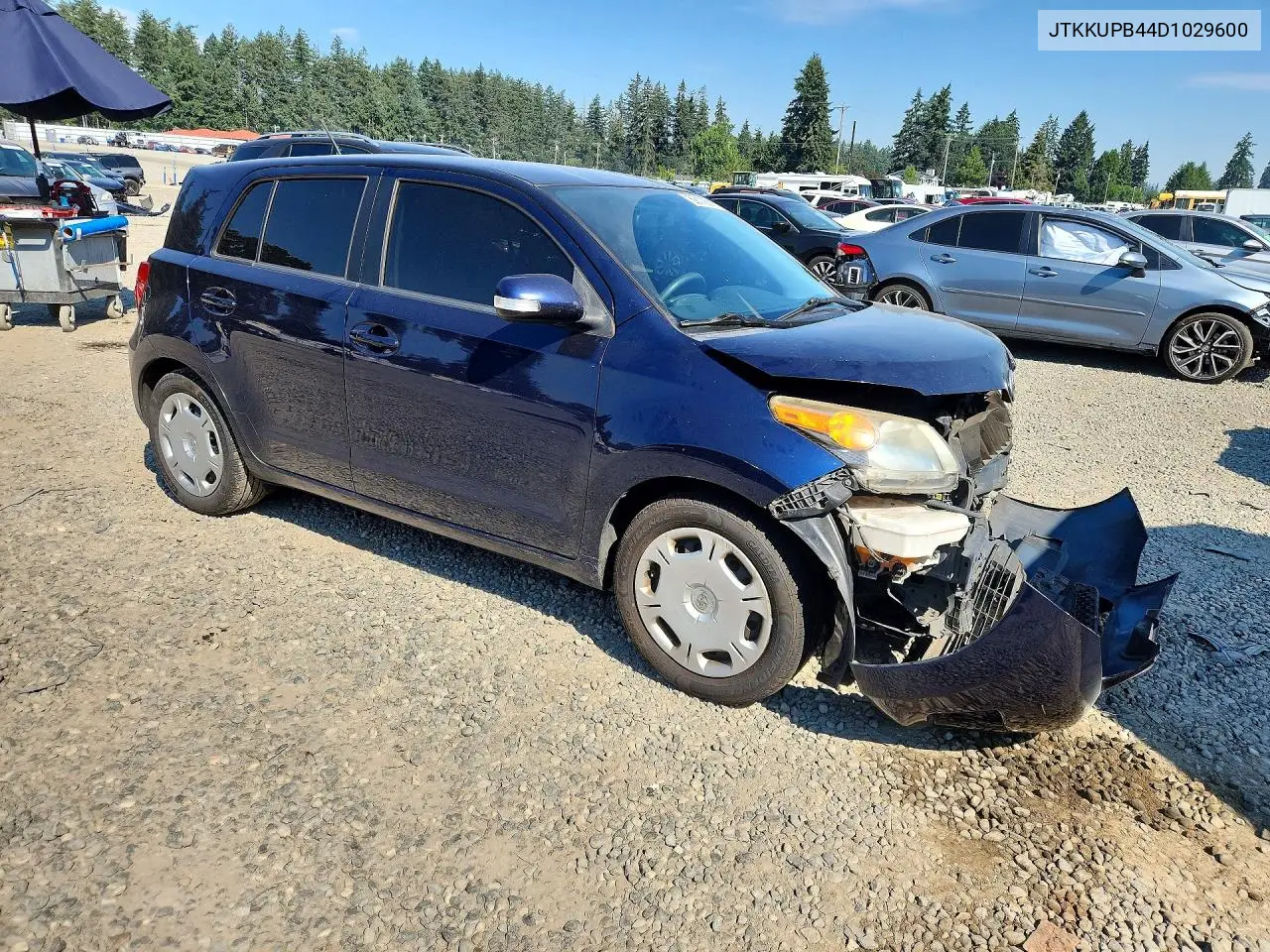 2013 Scion Xd Base VIN: JTKKUPB44D1029600 Lot: 62119016