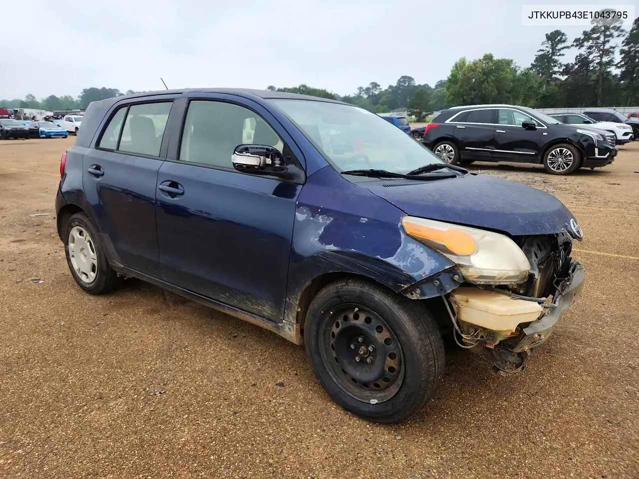 2014 Scion Xd Base VIN: JTKKUPB43E1043795 Lot: 51650246