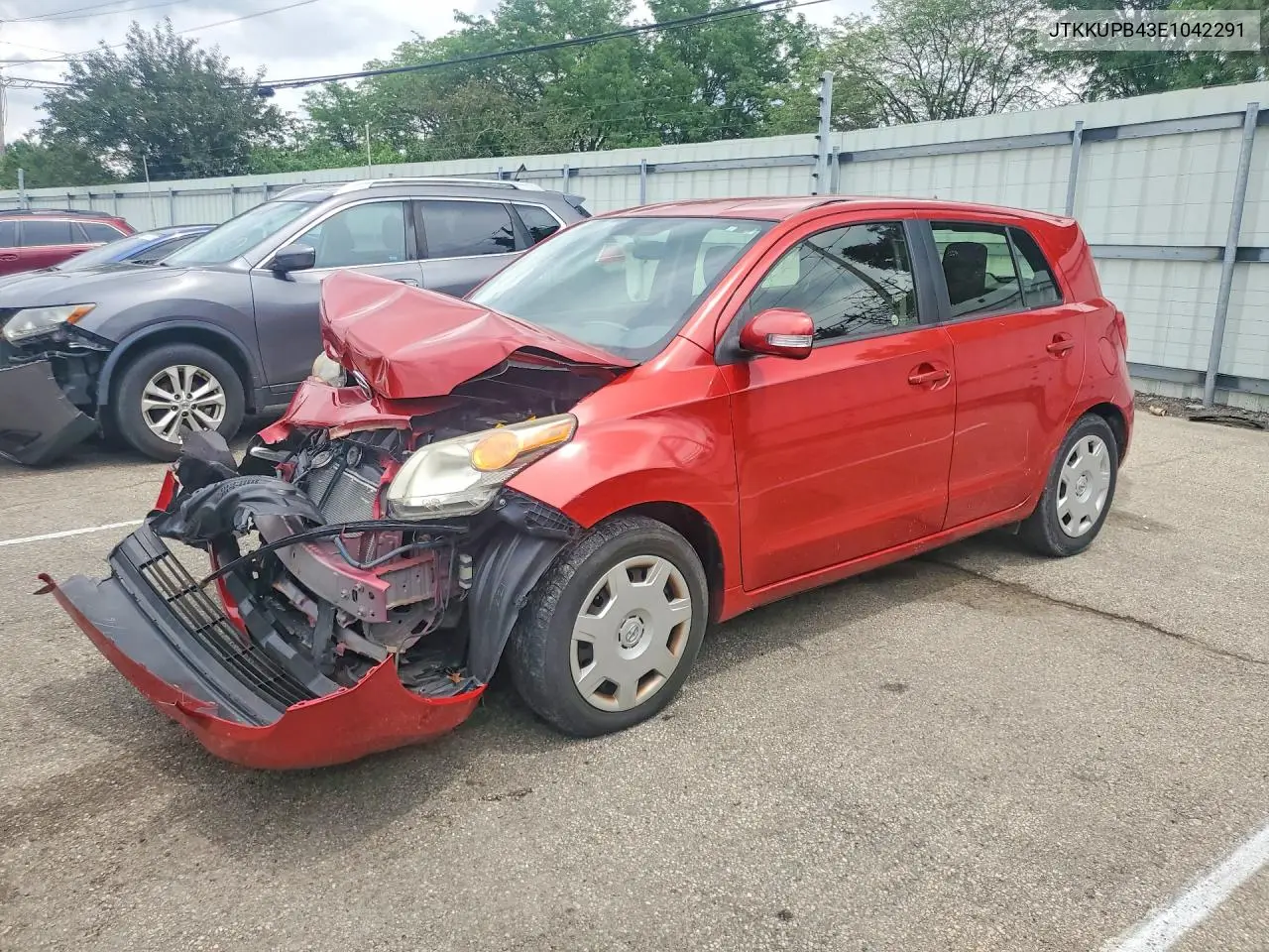 2014 Scion Xd Base VIN: JTKKUPB43E1042291 Lot: 54794996