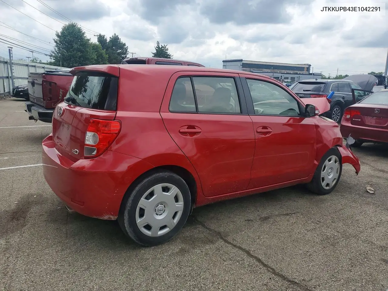 2014 Scion Xd Base VIN: JTKKUPB43E1042291 Lot: 54794996