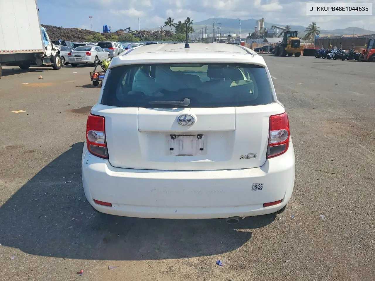 2014 Scion Xd VIN: JTKKUPB48E1044635 Lot: 57594916