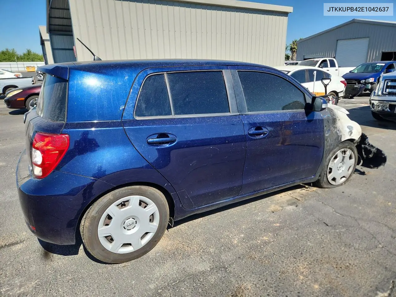 2014 Scion Xd Base VIN: JTKKUPB42E1042637 Lot: 58814566