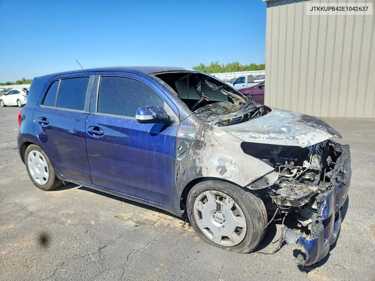 2014 Scion Xd Base VIN: JTKKUPB42E1042637 Lot: 58814566