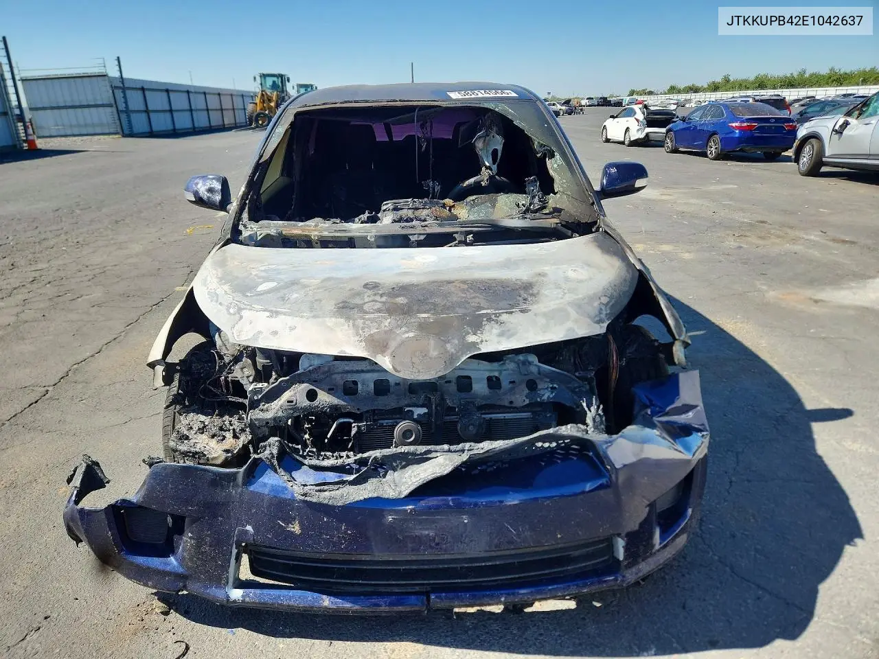 2014 Scion Xd Base VIN: JTKKUPB42E1042637 Lot: 58814566