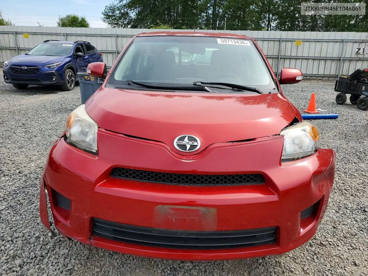 2014 Scion Xd Base VIN: JTKKUPB46E1046061 Lot: 59713436