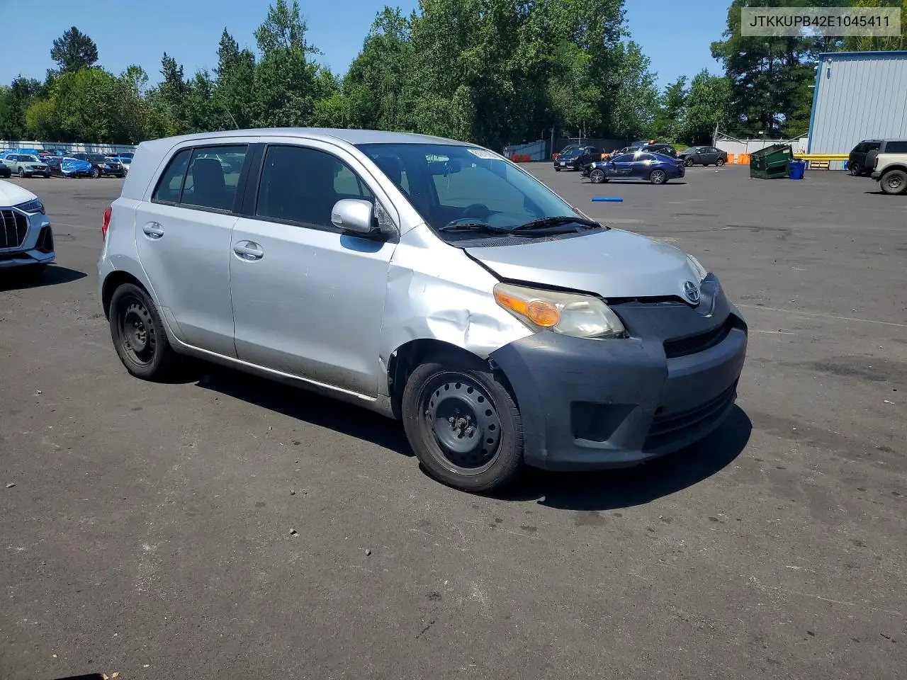 2014 Scion Xd Base VIN: JTKKUPB42E1045411 Lot: 61216666
