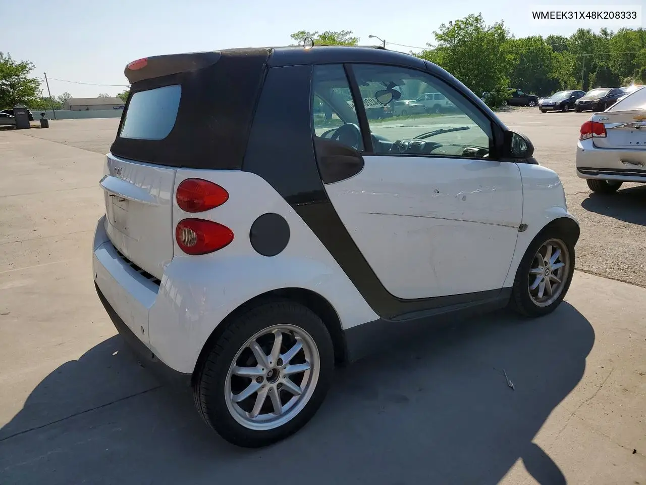 2008 Smart Fortwo Passion VIN: WMEEK31X48K208333 Lot: 54220726