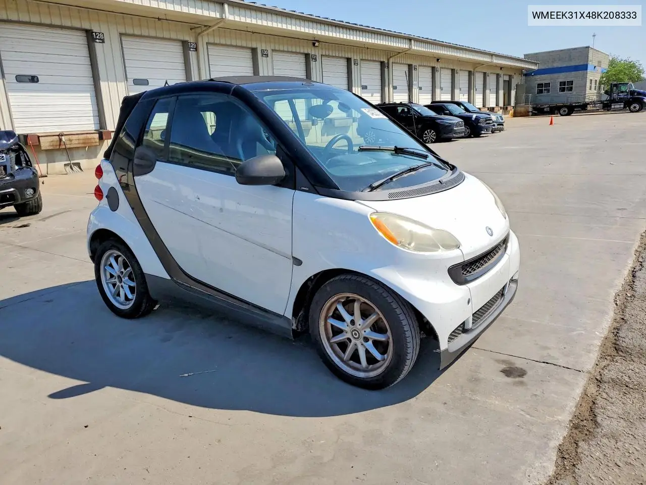 2008 Smart Fortwo Passion VIN: WMEEK31X48K208333 Lot: 54220726