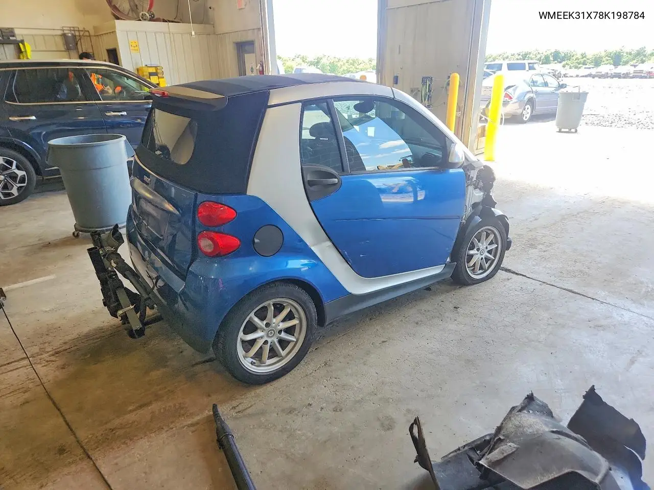 2008 Smart Fortwo Passion VIN: WMEEK31X78K198784 Lot: 54672816