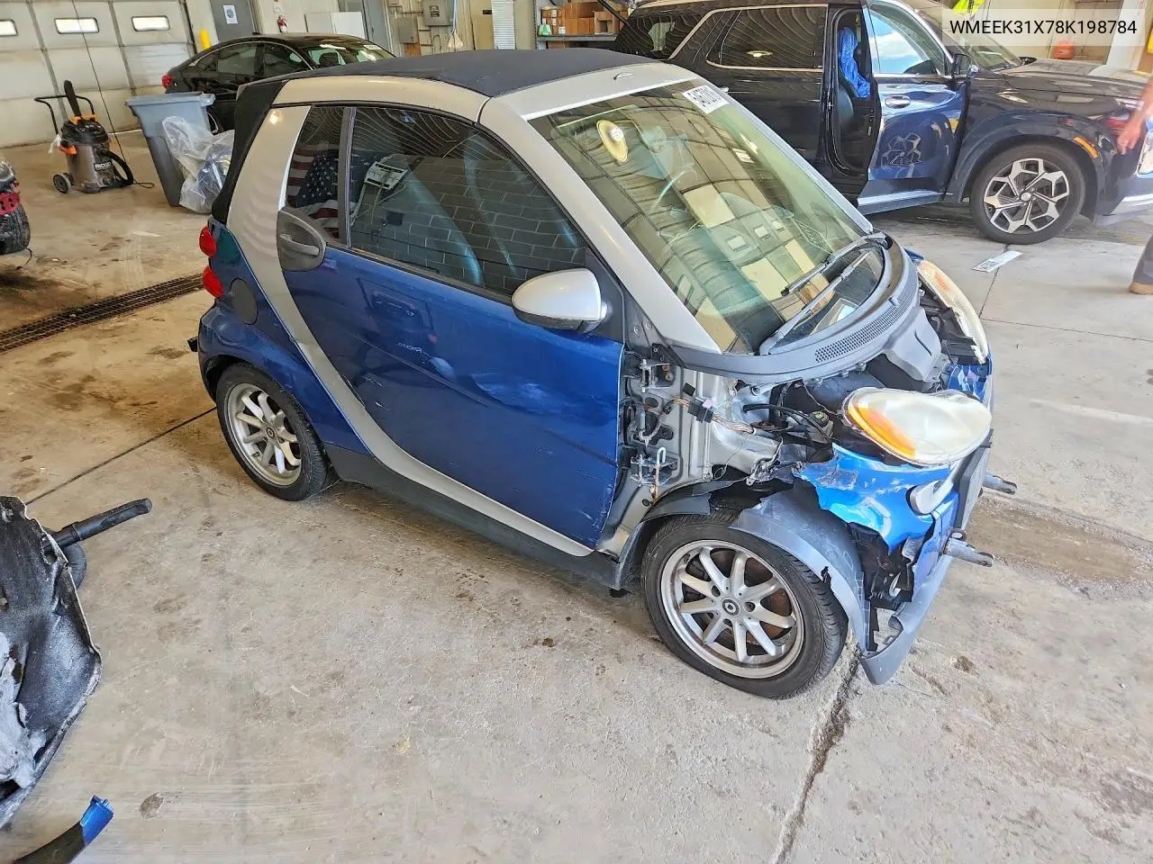 2008 Smart Fortwo Passion VIN: WMEEK31X78K198784 Lot: 54672816