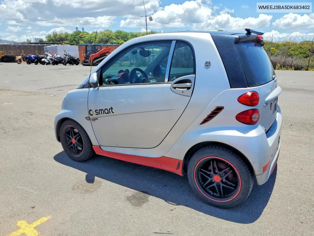 2013 Smart Fortwo Pure VIN: WMEEJ3BA5DK683402 Lot: 57528936