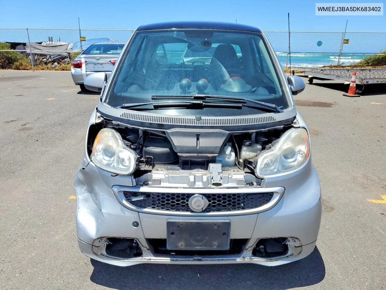 2013 Smart Fortwo Pure VIN: WMEEJ3BA5DK683402 Lot: 57528936