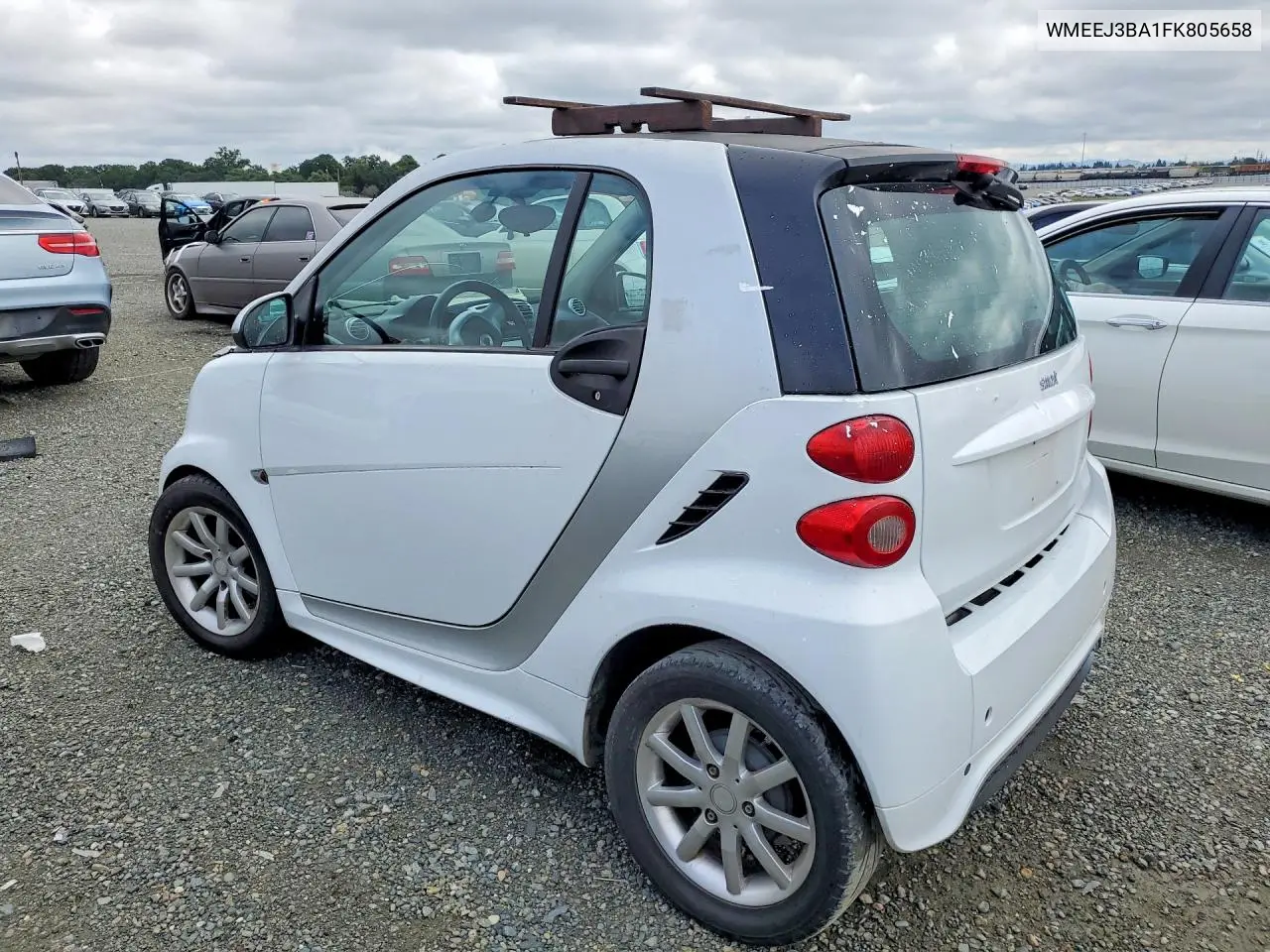 2015 Smart Fortwo Pure VIN: WMEEJ3BA1FK805658 Lot: 52445266