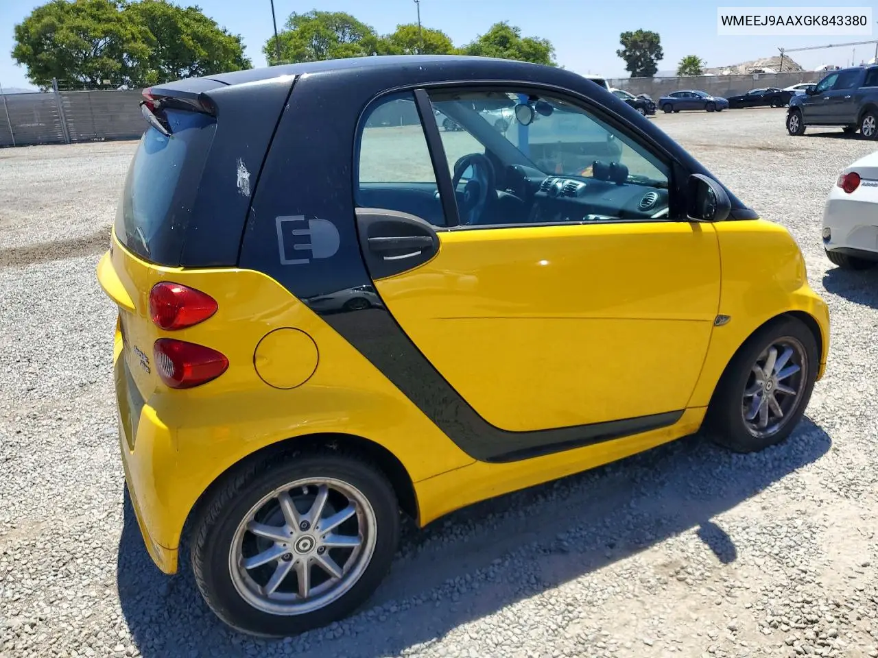 2016 Smart Fortwo VIN: WMEEJ9AAXGK843380 Lot: 57624166