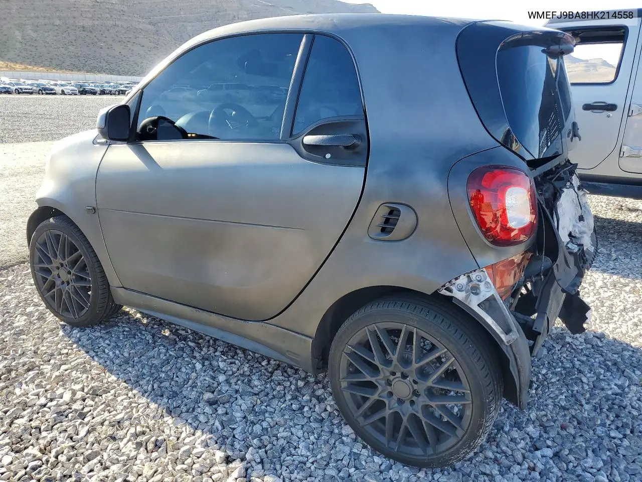 2017 Smart Fortwo VIN: WMEFJ9BA8HK214558 Lot: 45477486