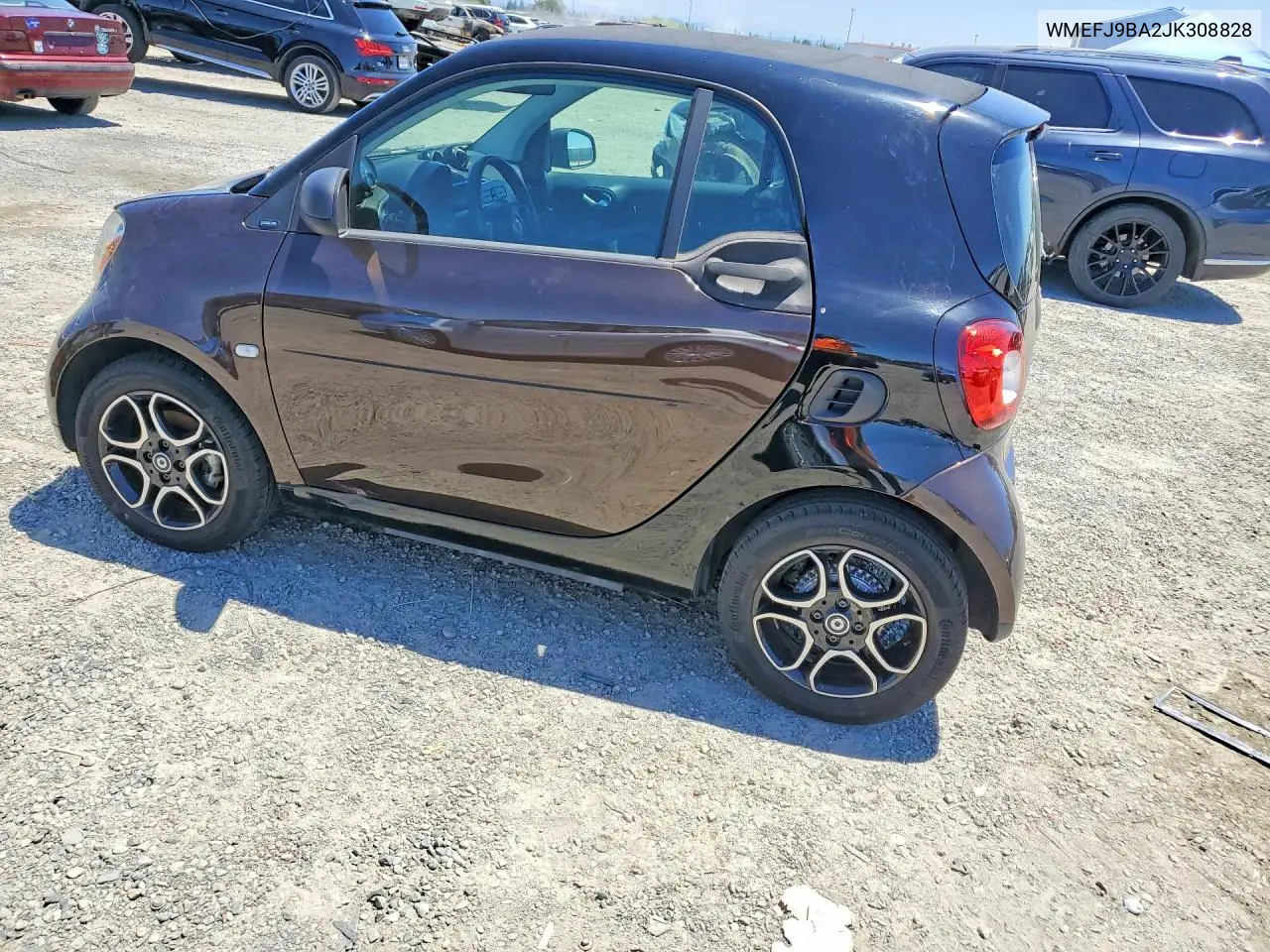 2018 Smart Fortwo VIN: WMEFJ9BA2JK308828 Lot: 56529906
