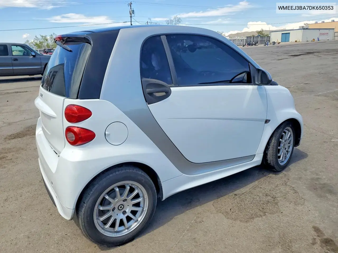 2013 Smart Fortwo Pure VIN: WMEEJ3BA7DK650353 Lot: 57595546