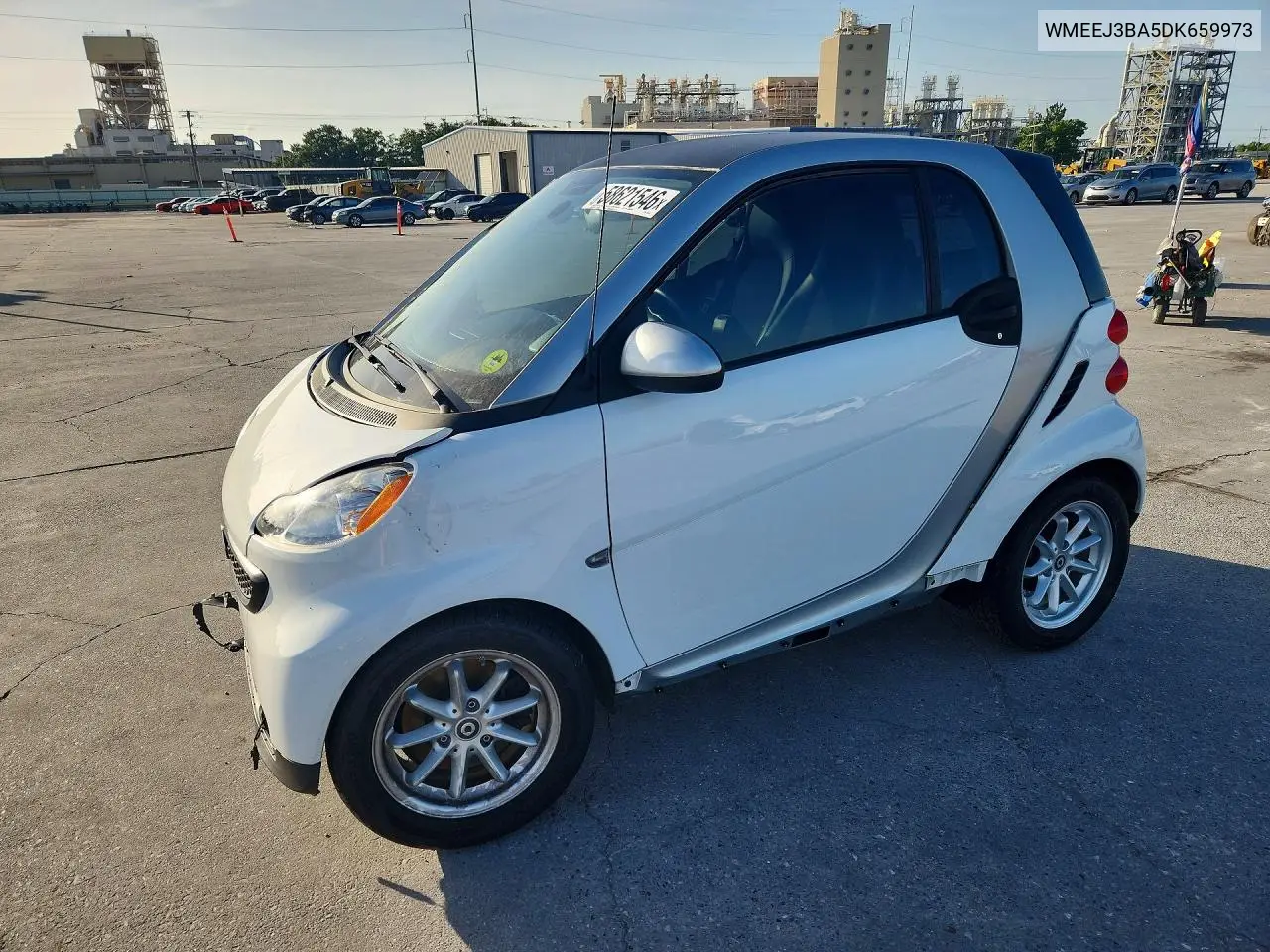 2013 Smart Fortwo Pure VIN: WMEEJ3BA5DK659973 Lot: 58621546