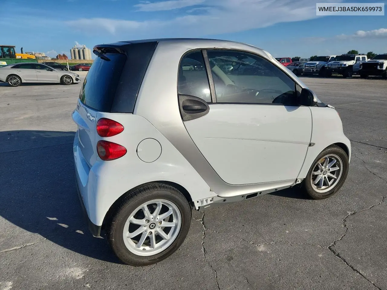 2013 Smart Fortwo Pure VIN: WMEEJ3BA5DK659973 Lot: 58621546