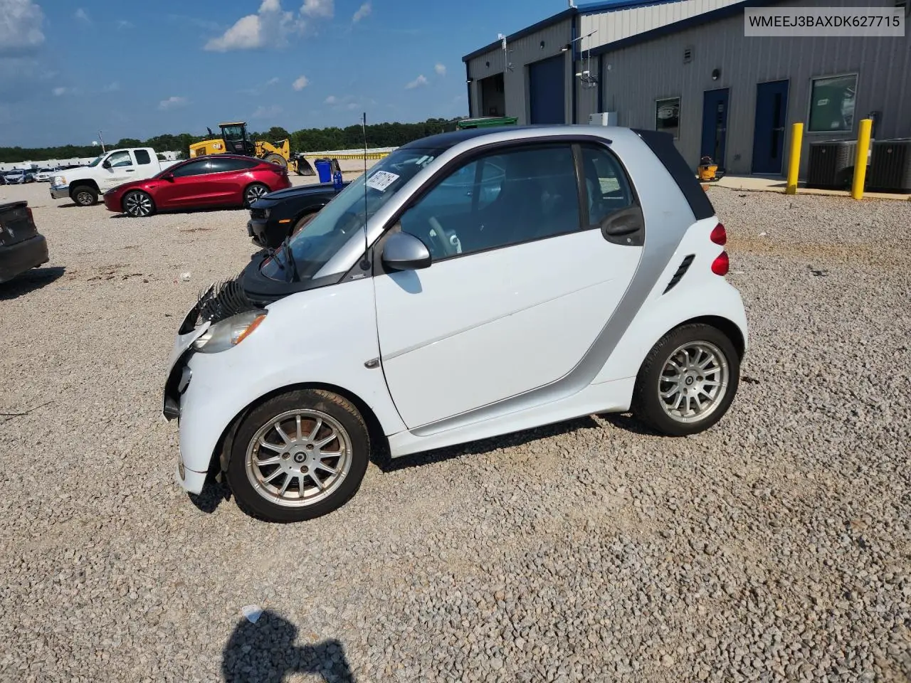 2013 Smart Fortwo Pure VIN: WMEEJ3BAXDK627715 Lot: 58971016