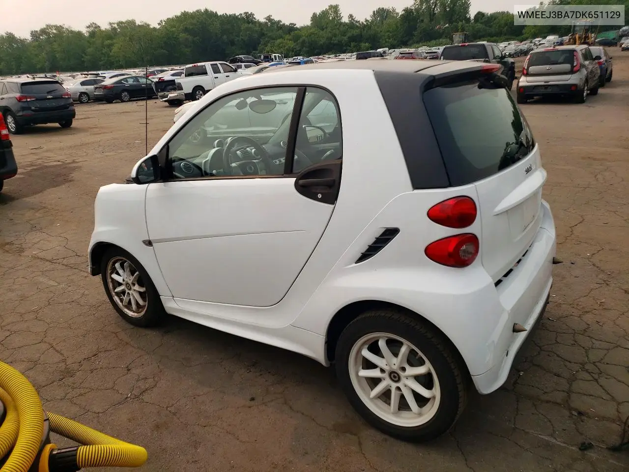 2013 Smart Fortwo Pure VIN: WMEEJ3BA7DK651129 Lot: 61177456