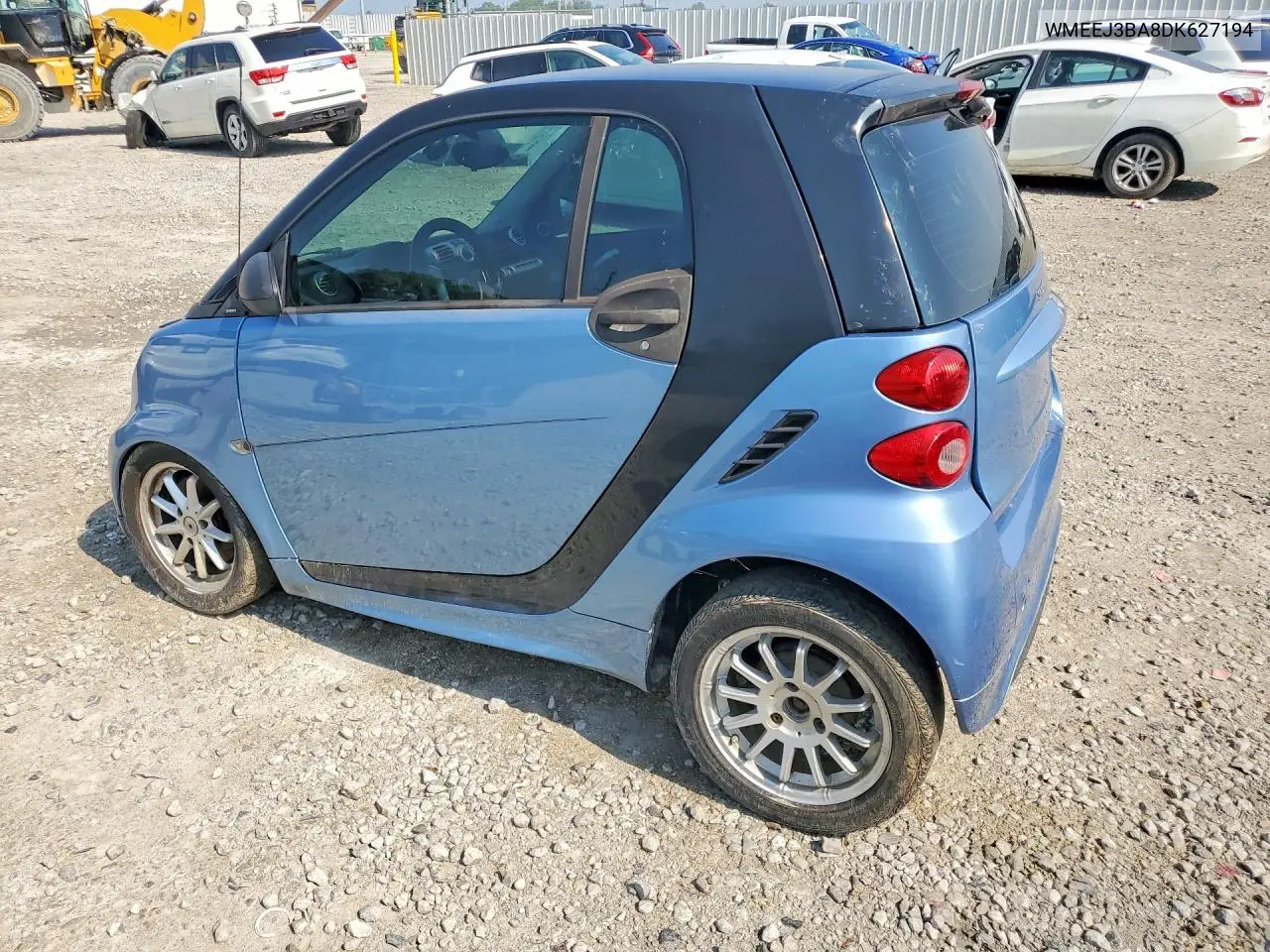 2013 Smart Fortwo Pure VIN: WMEEJ3BA8DK627194 Lot: 61668896
