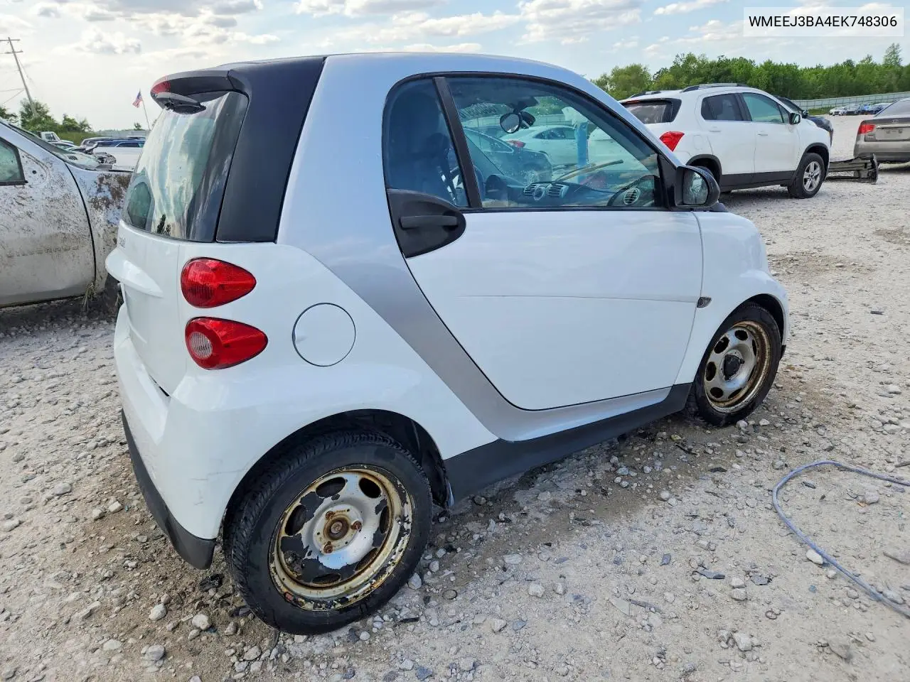 2014 Smart Fortwo Pure VIN: WMEEJ3BA4EK748306 Lot: 55053976