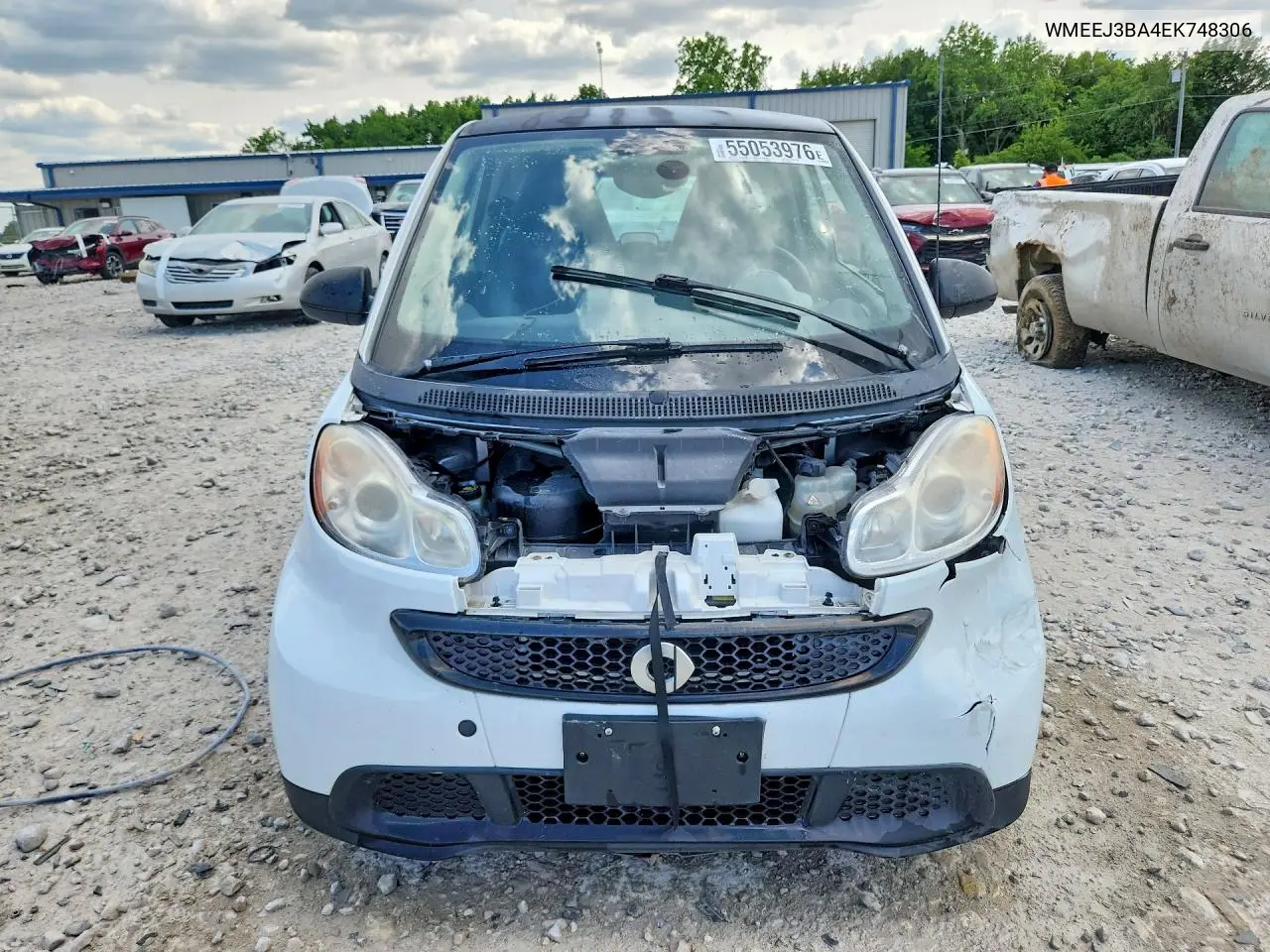 2014 Smart Fortwo Pure VIN: WMEEJ3BA4EK748306 Lot: 55053976
