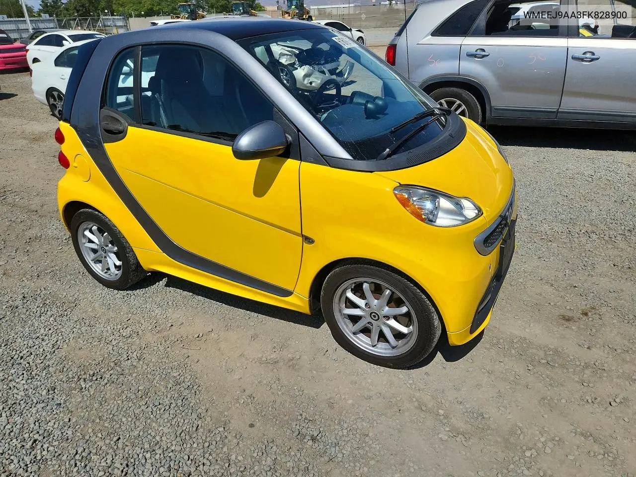 2015 Smart Fortwo VIN: WMEEJ9AA3FK828900 Lot: 61610716