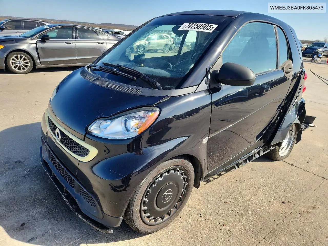 2015 Smart Fortwo Pure