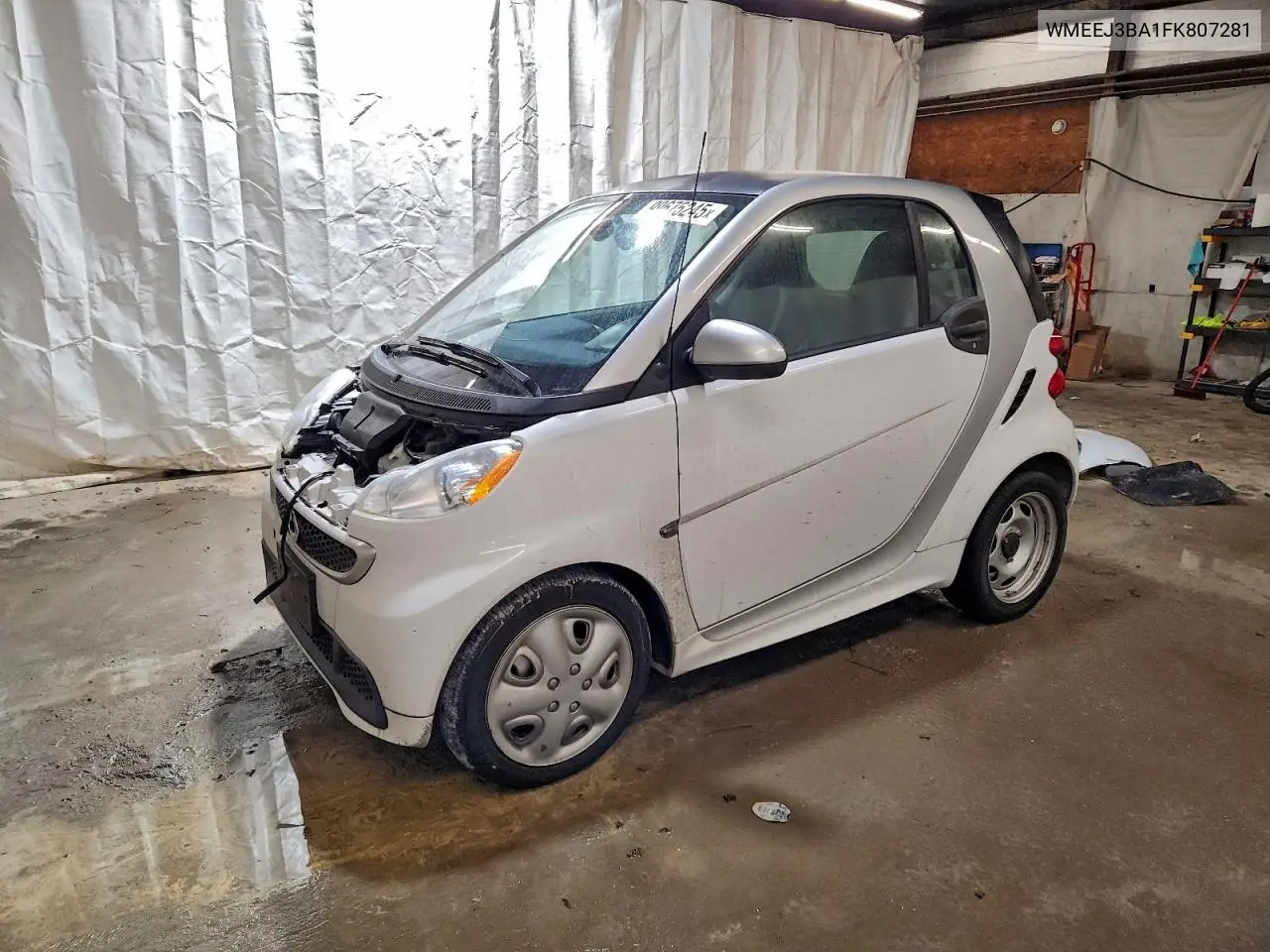 2015 Smart Fortwo VIN: WMEEJ3BA1FK807281 Lot: 99675245