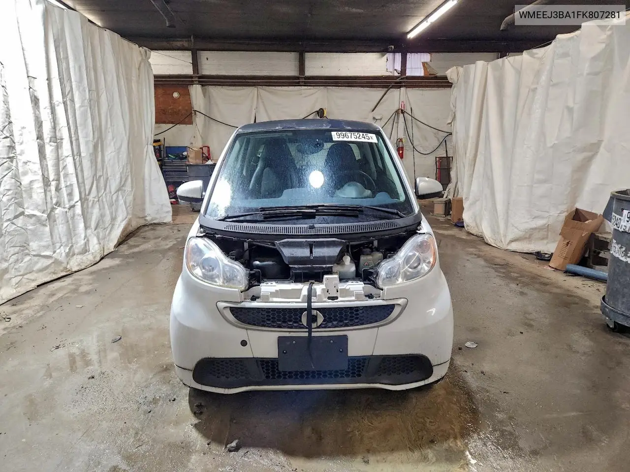2015 Smart Fortwo VIN: WMEEJ3BA1FK807281 Lot: 99675245