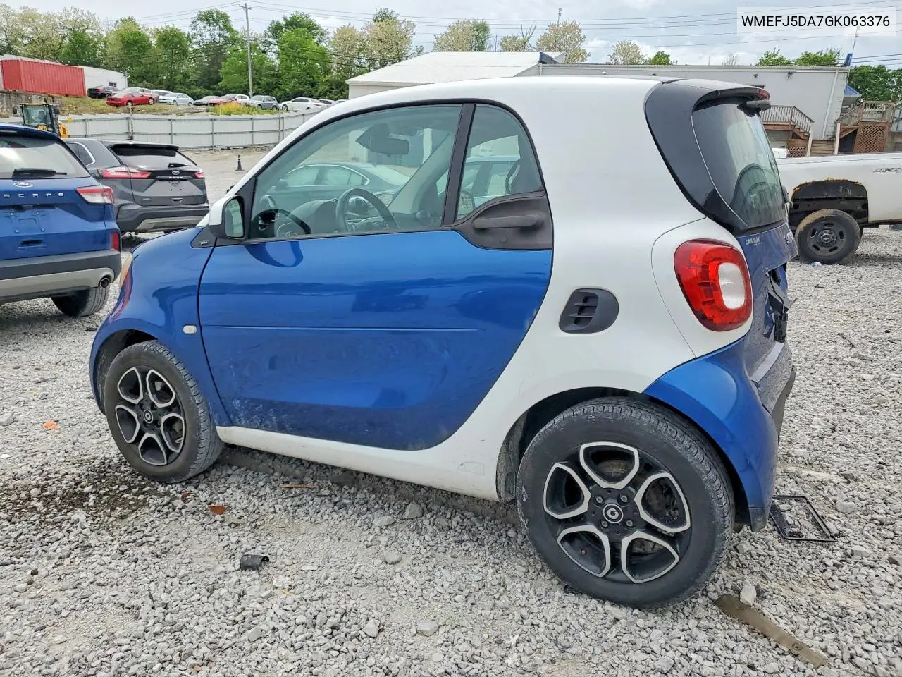 2016 Smart Fortwo VIN: WMEFJ5DA7GK063376 Lot: 51159866