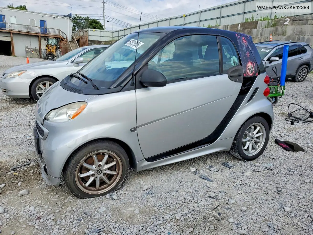 2016 Smart Fortwo VIN: WMEEJ9AAXGK842388 Lot: 62231936