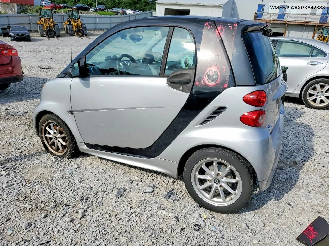 2016 Smart Fortwo VIN: WMEEJ9AAXGK842388 Lot: 62231936