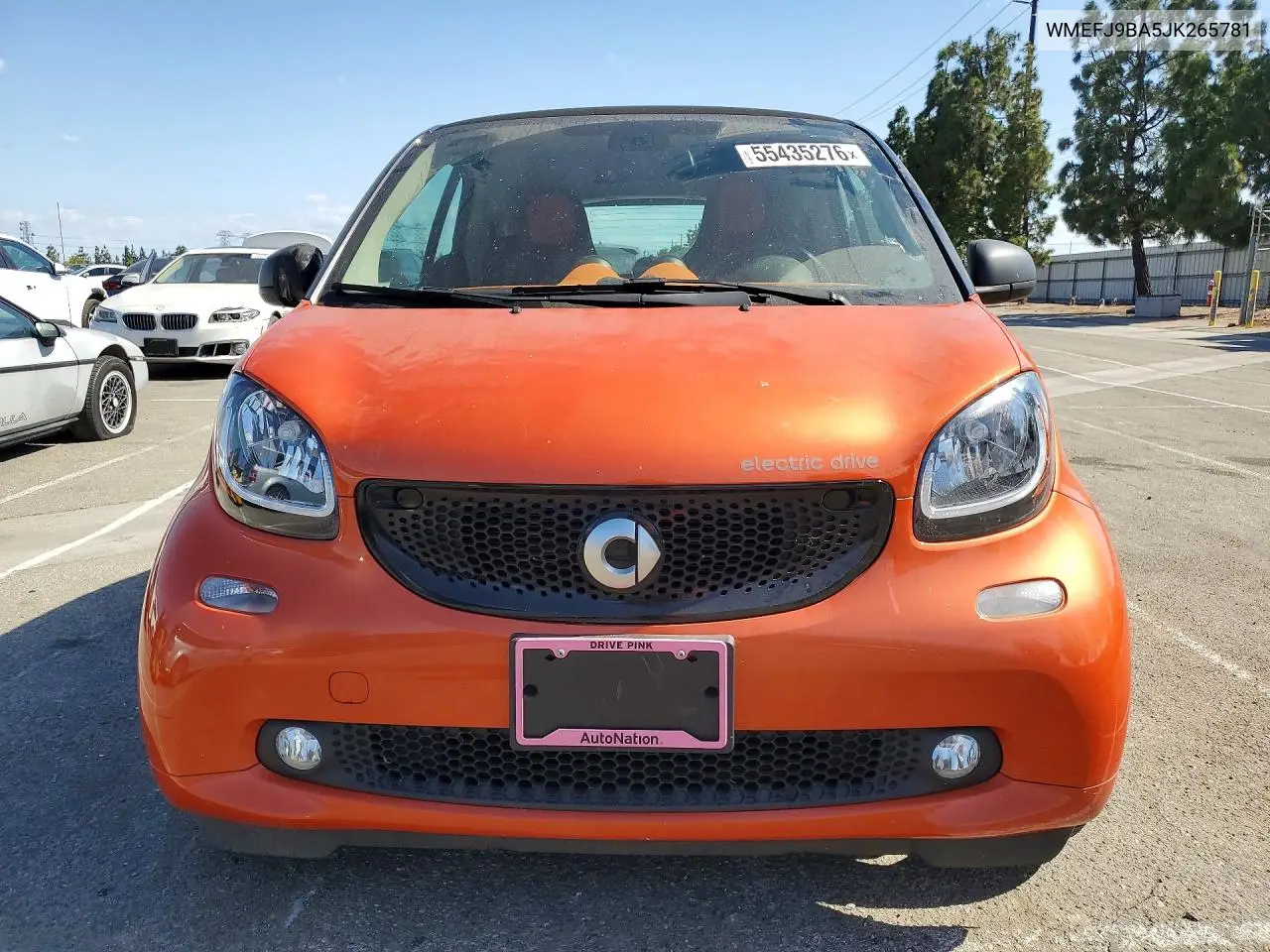 2018 Smart Fortwo VIN: WMEFJ9BA5JK265781 Lot: 55435276