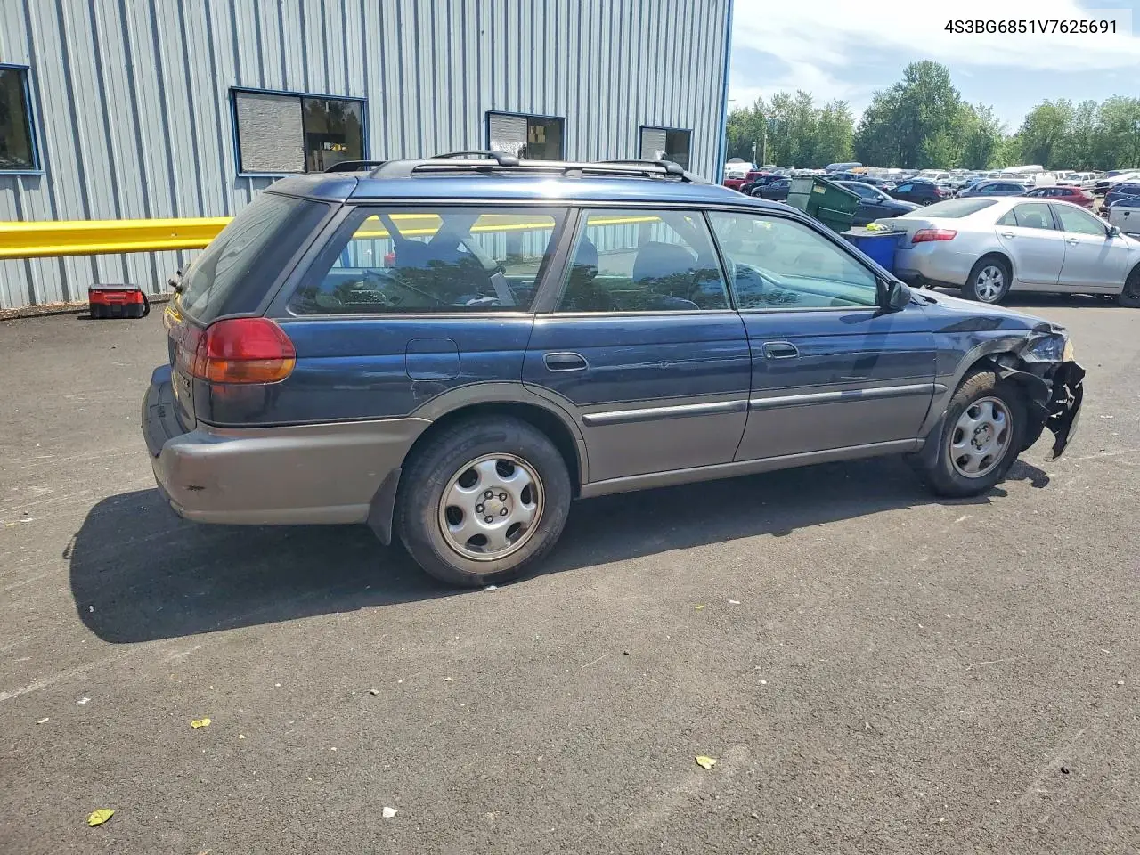 1997 Subaru Legacy Outback VIN: 4S3BG6851V7625691 Lot: 58787046