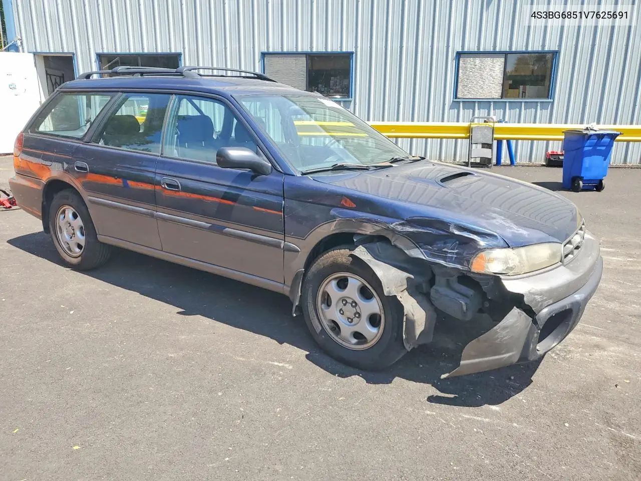 1997 Subaru Legacy Outback VIN: 4S3BG6851V7625691 Lot: 58787046